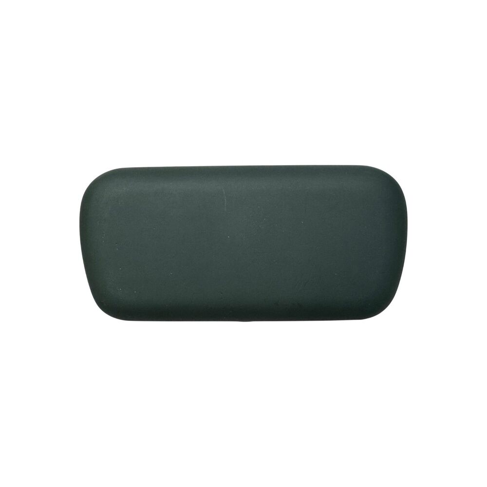 Sferoflex Hard Eyeglass Sunglasses Case Green Clamshell w Sealed Cleaning Cloth